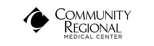 Community Regional Medical Center | Horizontal Logo - Black