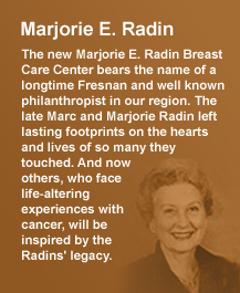 The legacy of Marjorie E. Radin — a quote