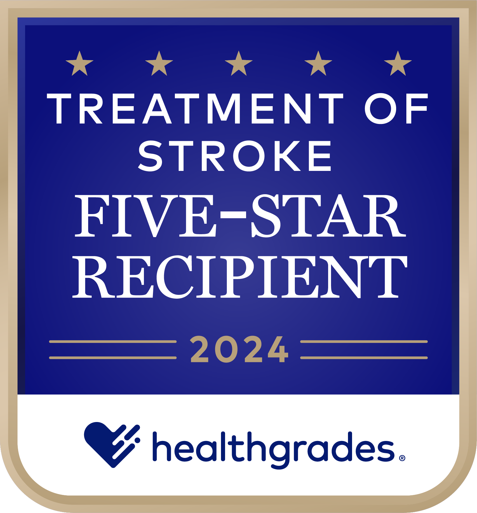 Healthgrades® Five-Star Recipient for Treatment of Stroke in 2024